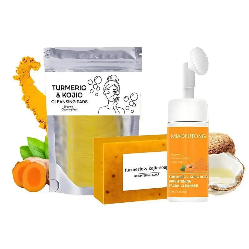 Turmeric Kojic Acid Cleanser Set