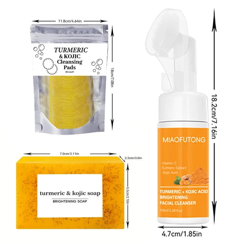 Turmeric Kojic Acid Cleanser Set